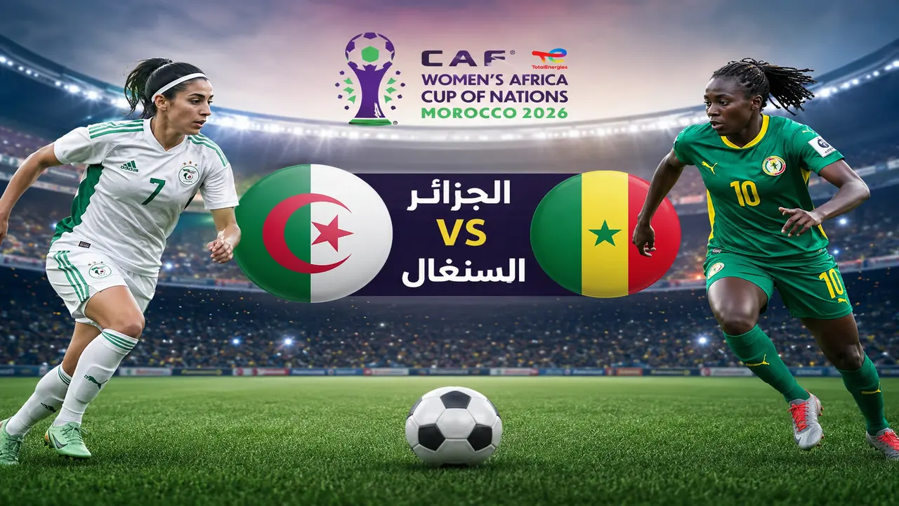 القنوات الناقلة لمباراة الجزائر ضد السنغال في كأس إفريقيا للسيدات